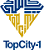 Top city 1 logo